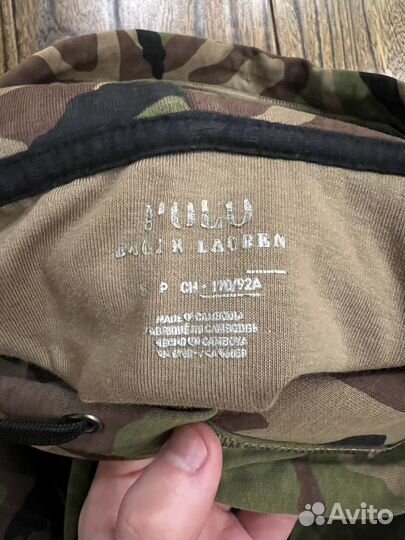 Худи polo ralph lauren хаки оригинал
