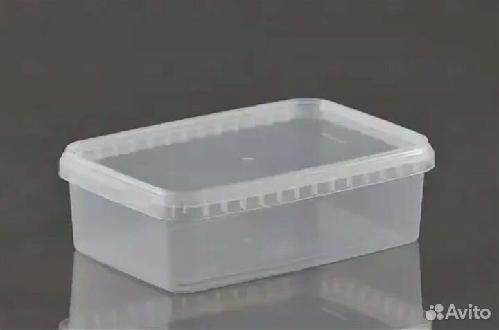 Банка прямоугольная 1л. (Альянс)