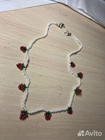 Чокер из бисера