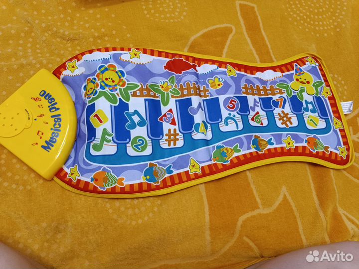 Музыкальный коврик, пианино, музыкальная игрушка