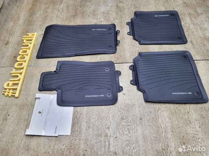 Коврики в салон Porsche Panamera 2 (2016-н.в) Long
