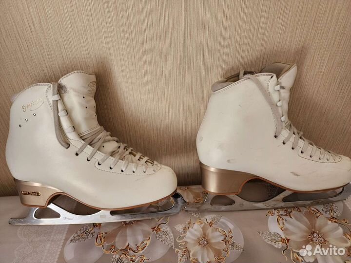 Коньки фигурные edea overture, р-р 25,5