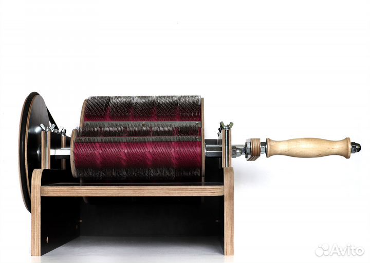 Универсальный барабанный кардер для расчесывания