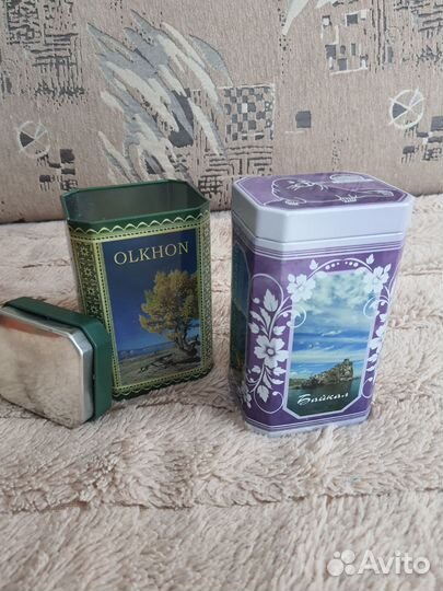 Жестяные банки для хранения