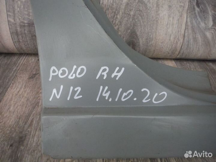 Порог (закат) правый №27 Volkswagen Polo 2015