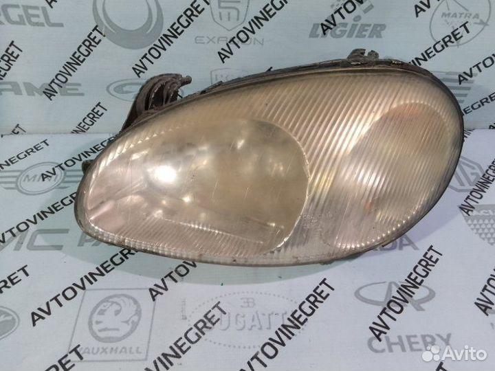 Фара левая Заз Шанс Сенс Chevrolet Lanos