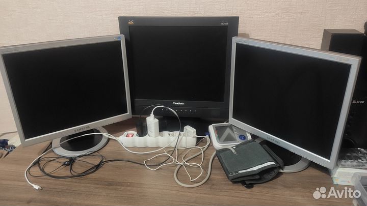 Монитор для компьютера Samsung 17 и View Sonic