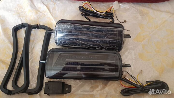 Надфарники LED Нива Новые