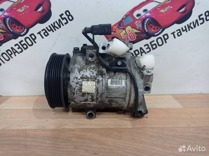 Компрессор кондиционера Skoda Fabia 2 (5J) рест