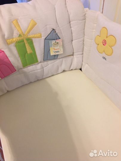 Новый бортик (бампер) в детскую кроватку