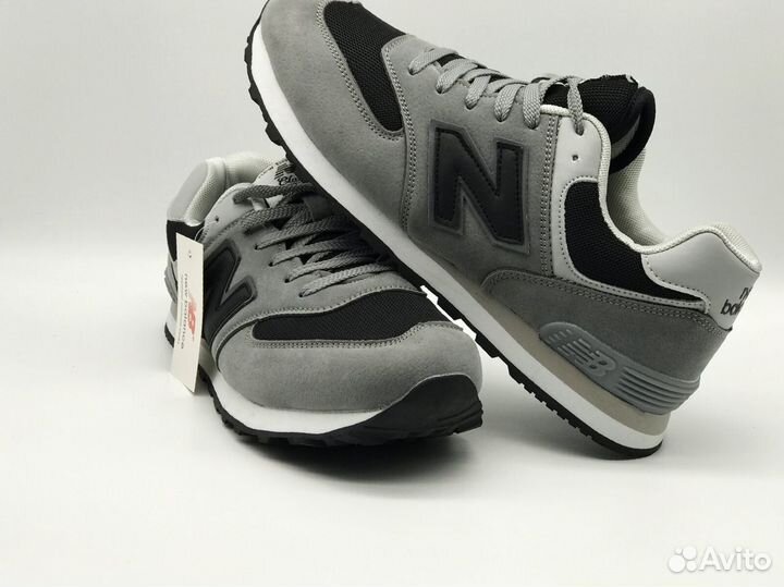 New Balance 574 серые – мужская модель для ежеднев