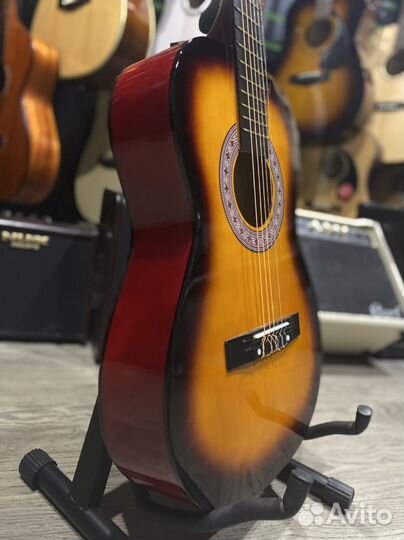 Гитара 3/4 классическая нейлон (Новая)