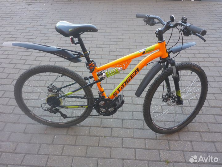 Велосипед Stinger Discovery D 26 (2020) (16, оран)