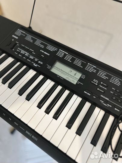Клавишный синтезатор Casio CTK-3500 со стойкой