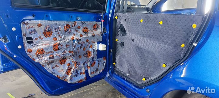 Набор шумофф для 4х дверей