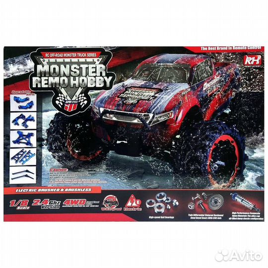 Радиоуправляемый монстр Remo Hobby Dinosaurs Maste