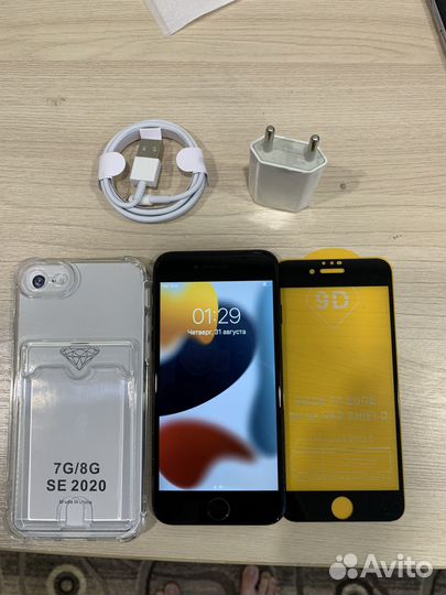 Телефон iPhone 7 32gb jet black