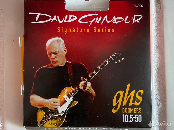 Струны для электро гитары David Gilmore