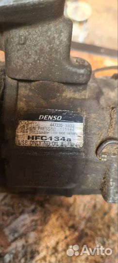 Компрессор кондиционера toyota RAV 4 2002 г.в. 1AZ