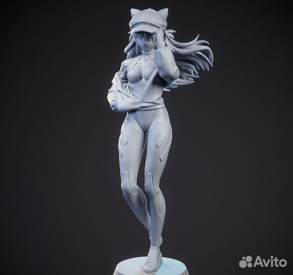 Фигурка Аска Лэнгли из аниме Евангелион