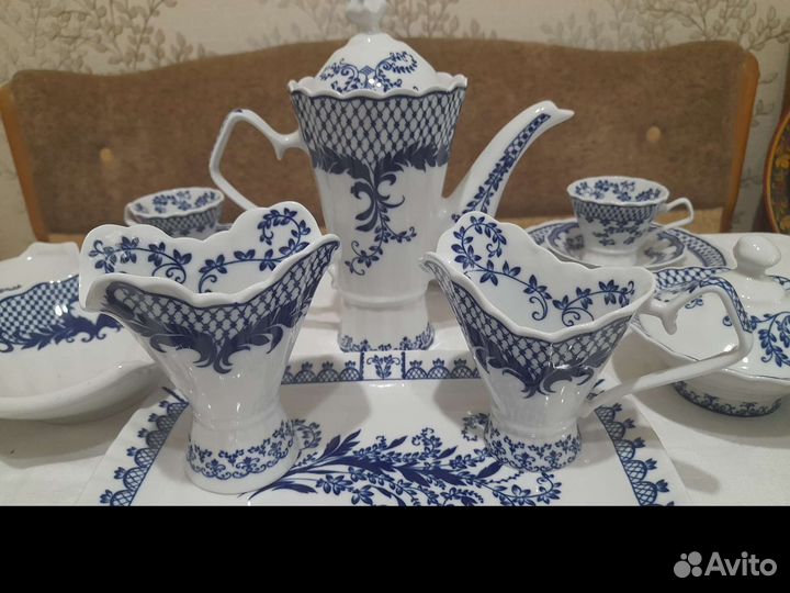 Кофейный сервиз новый