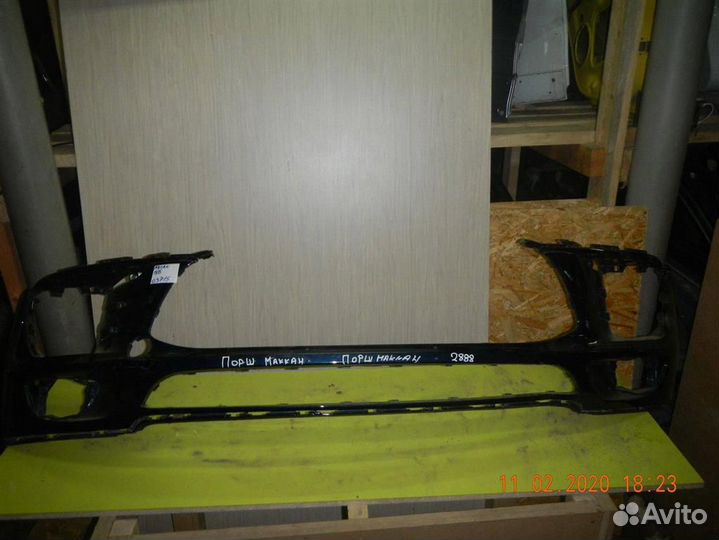 Бампер передний Porsche Macan 2013)