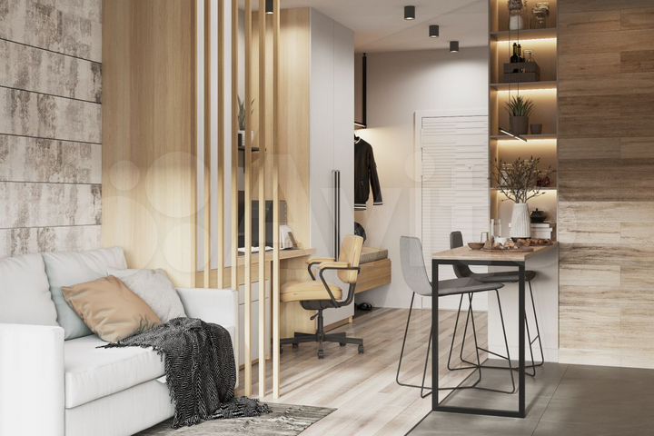 1-к. квартира, 28,7 м², 10/18 эт.