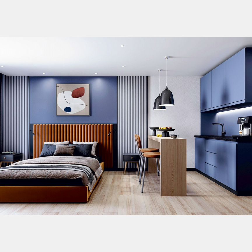 Апартаменты-студия, 39,4 м², 4/14 эт.