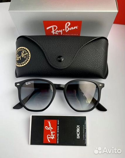 Очки ray ban hexagonal пепельные