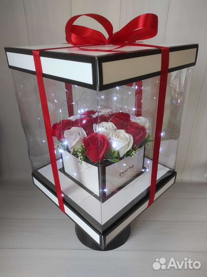 Розы из мыльной пены