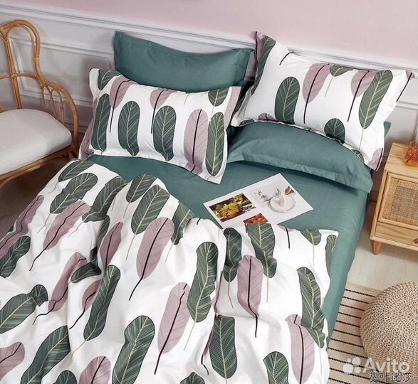 Постельное белье сатин евро boris