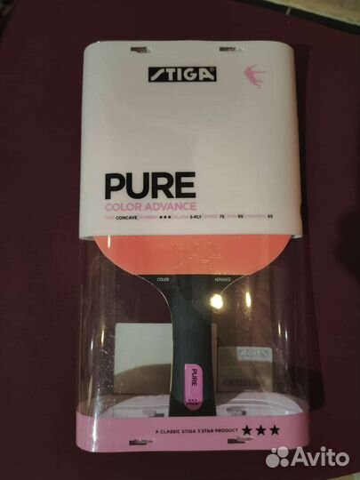 Ракетка для настольного тенниса Stiga pure color