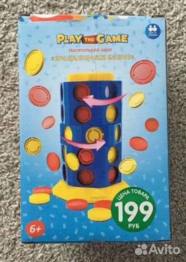 Настольная игра Вращающаяся башня Play The Game 6+