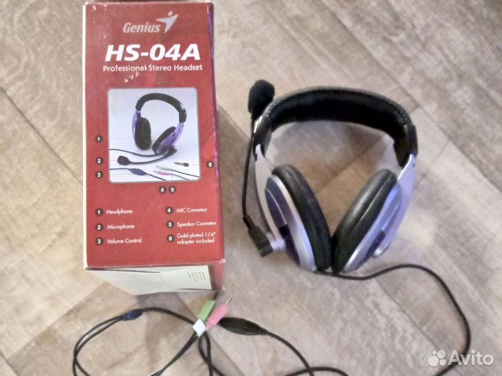 Профессиональные наушники Genius