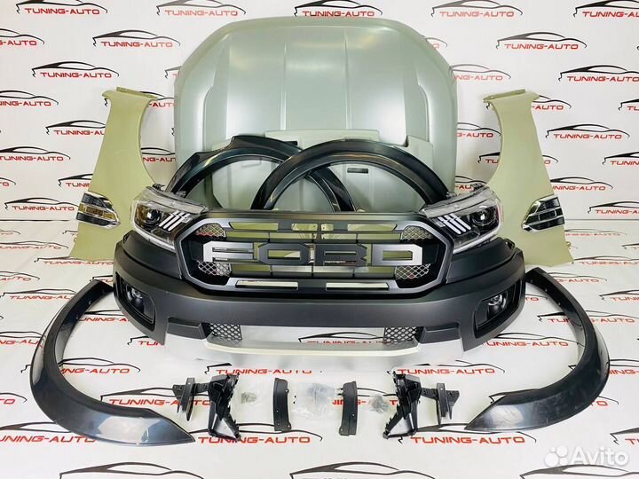 Обвесы рестайлинг Ford Ranger raptor