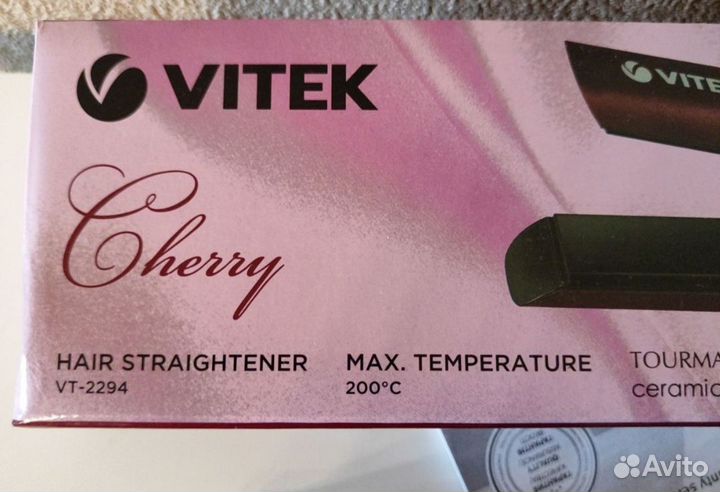 Новый утюжок выпрямитель для волос Vitek 2294
