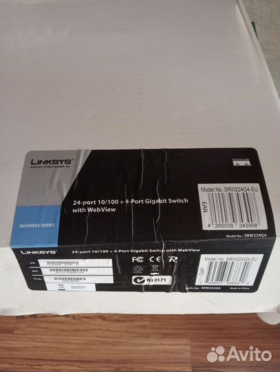 Коммутатор Linksys