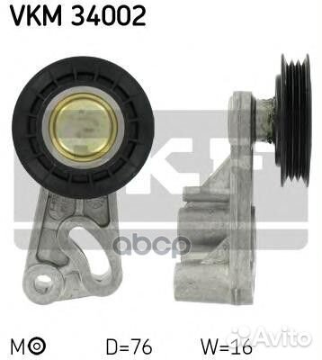 Ролик VKM 34002 Skf