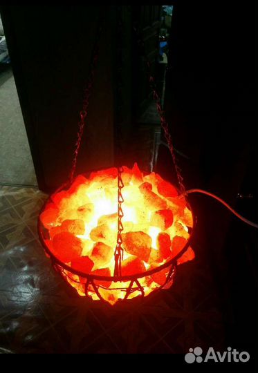 Светильник подвесной солевой