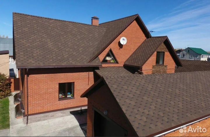 Гибкая черепица мягкая кровля