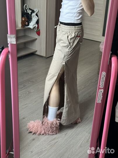 Юбка карго миди