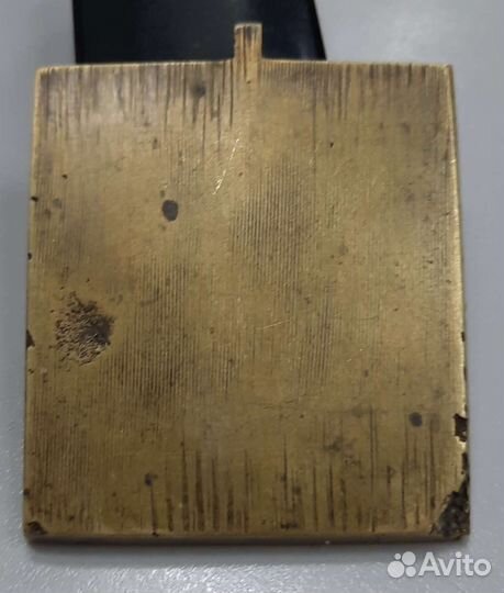 Икона старинная Николай чудотворец эмали