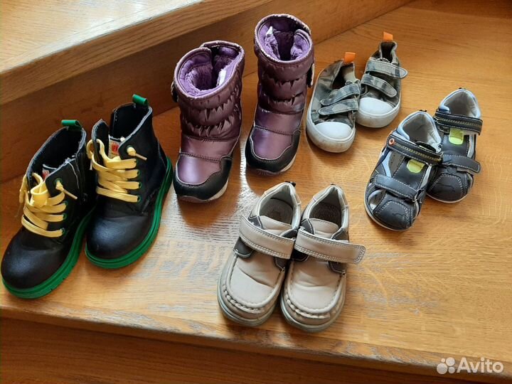 Детская обувь для мальчика пакетом 24 25