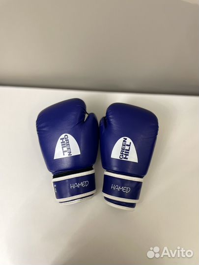 Боксерские перчатки 6 oz Green Hill