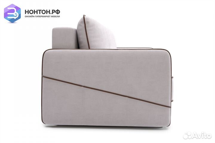 Диван еврокнижка Энерджи 3-х местный бежевый