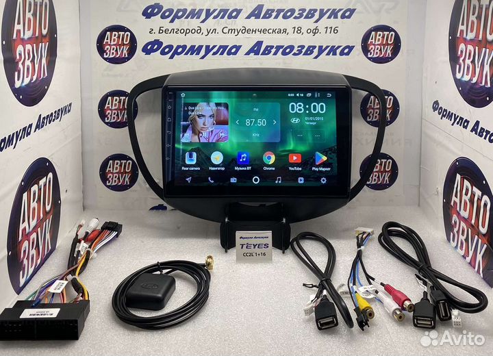 Штатная магнитола Hyundai i10 2007-2013 1-16
