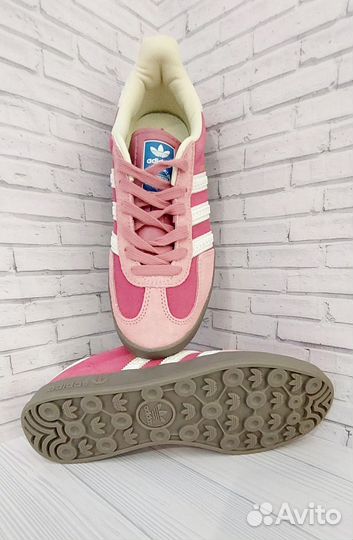 Кроссовки Adidas Gazelle Pink Cloud White