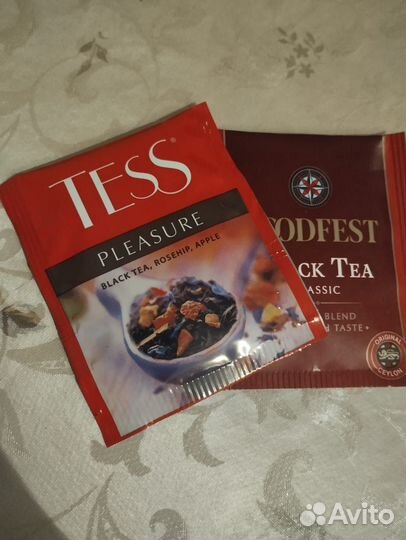 Пакеты из под чая