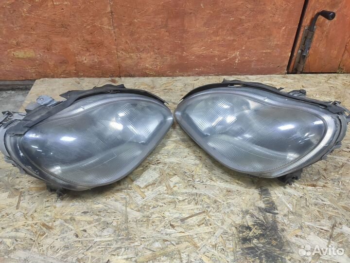 Фары Mercedes w220 дорестайлинг