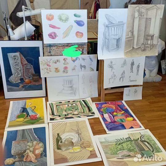 Рисунки на заказ, помощь студентам